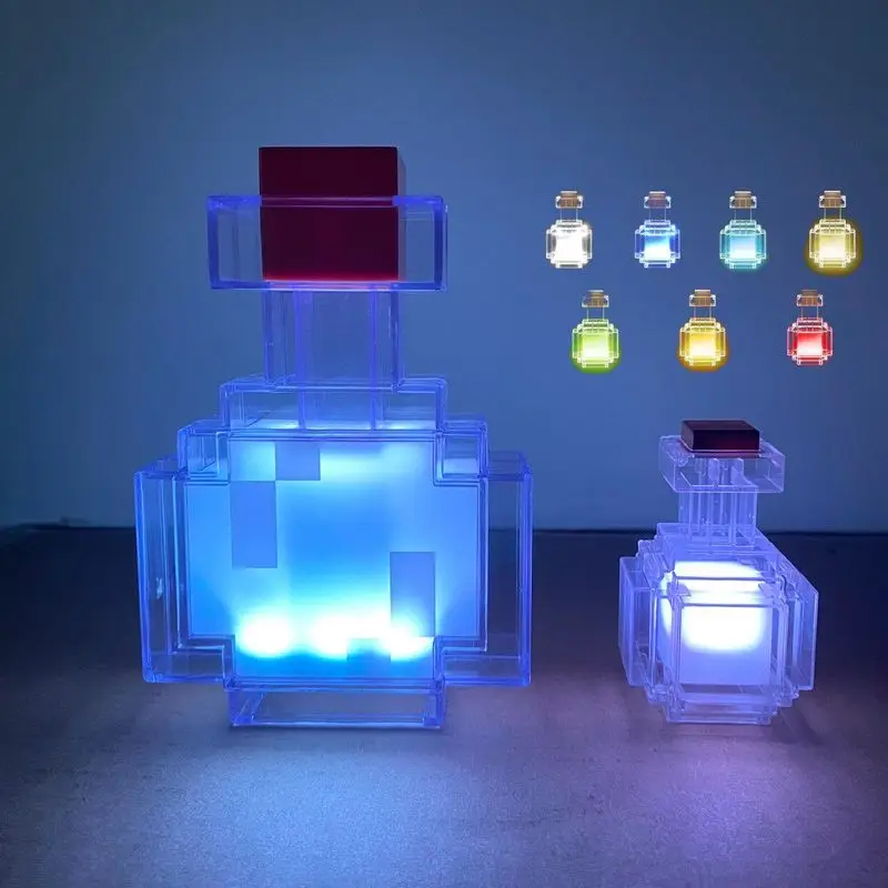 Potion Bottle Glowing Lamp