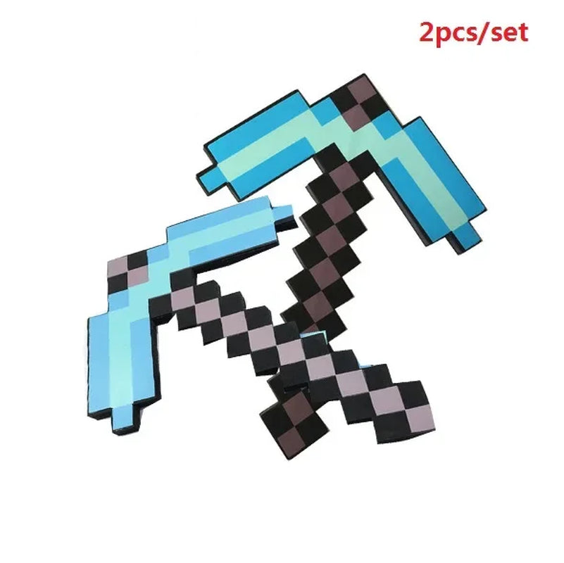 Diamond Sword and Pickaxe 
